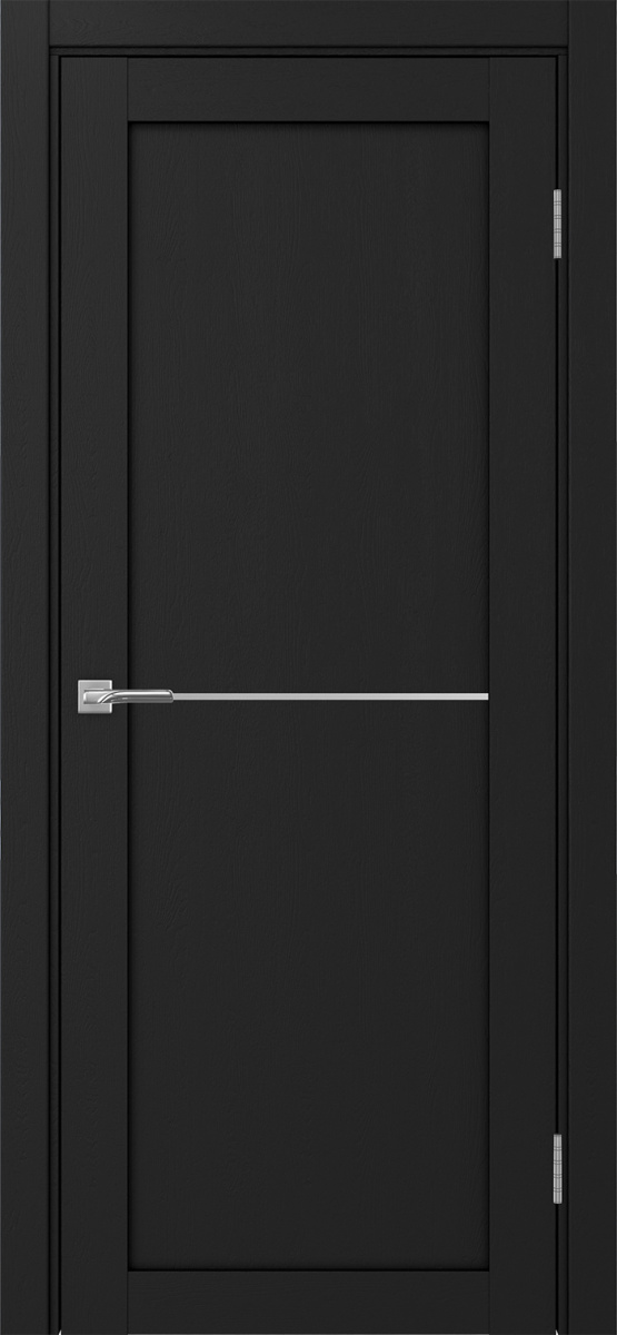 Турин 502АПП.11 молдинг алюм.хром: Антрацит, Глухое полотно, Нет