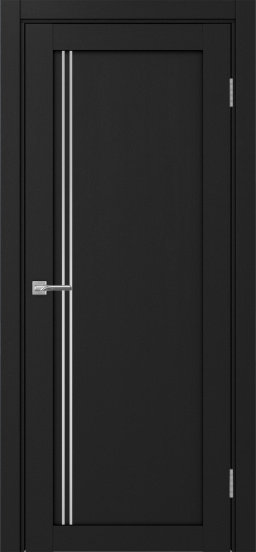 Турин_566АПП.111 молдинг алюм.хром ЭКО-шпон Антрацит