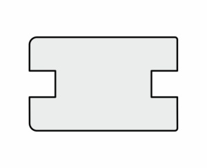 Планка 734П (60/38/2800) Мокко