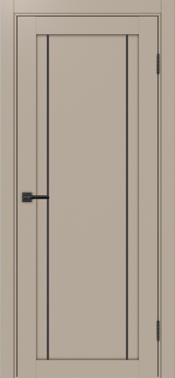 Турин_522AПП.111 молдинг алюм.чёрн. ЭКО-шпон Мокко