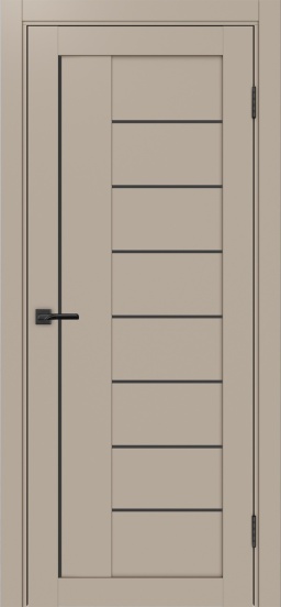 Турин_524AПП.11 молдинг алюм.чёрн. ЭКО-шпон Мокко