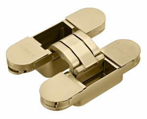 Петля скрытая HH-24 MSG суперматовое золото