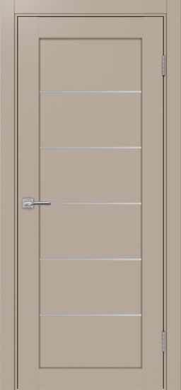 Парма_401АПП.1 молдинг алюм.хром ЭКО-шпон Мокко